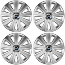 Puklice pre Ford 15 Aviator carbon silver