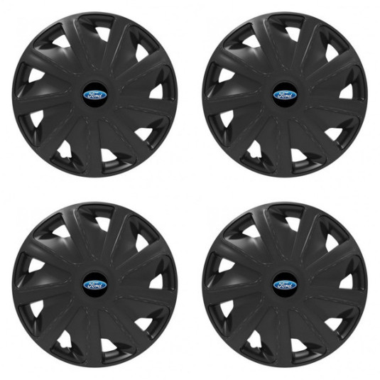 Puklice pre Ford pre dodávky 15 Craft black