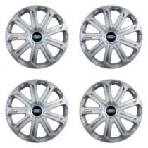 Puklice pre Ford 16 Evo silver
