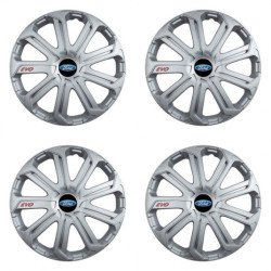 Puklice pre Ford 16 Evo silver