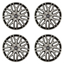 Puklice pre Land Rover 16 Dakar NC silver and black