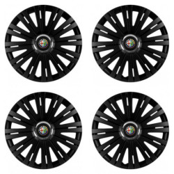 Puklice pre Alfa Romeo 14 ACTIVE RC BLACK