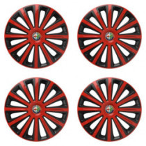Puklice pre Alfa Romeo 16 TREND red and black
