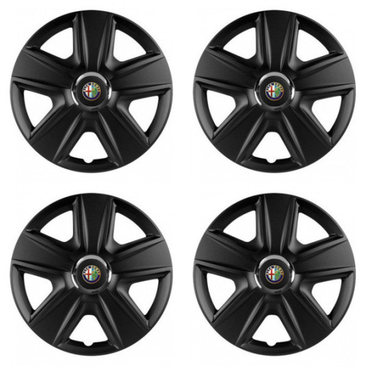 Puklice pre Alfa Romeo 16 ESPRIT RC BLACK