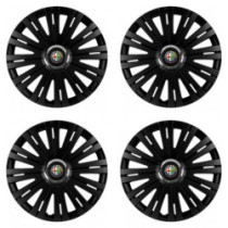 Puklice pre Alfa Romeo 16 ACTIVE RC BLACK