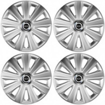 Puklice pre Kia (staršie logo) 16 Aviator carbon RC 16 silver