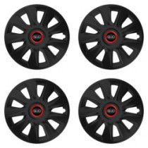 Puklice pre Kia (staršie logo) 17 STRATOS RR black