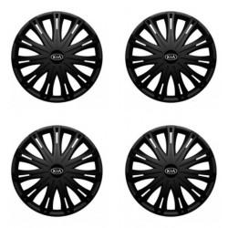 Puklice pre Kia (staršie logo) 17 SPARK BLACK