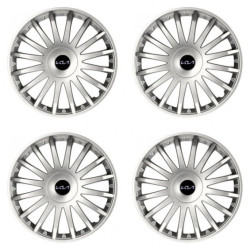 Puklice pre Kia (nové logo) 15 CRYSTAL silver