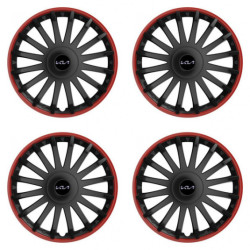 Puklice pre Kia (nové logo) 15 CRYSTAL RO black