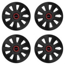 Puklice pre Kia (nové logo) 16 STRATOS RR black