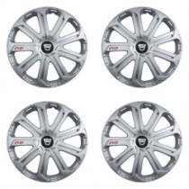 Puklice pre Dacia (staršie logo) 14 Evo silver