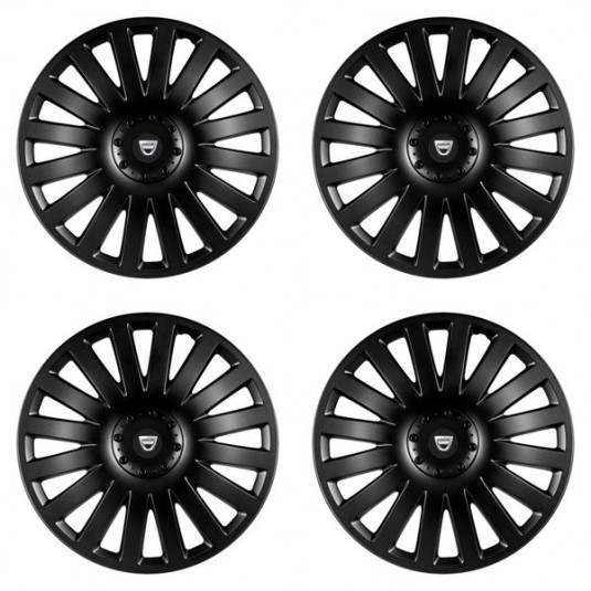 Puklice pre Dacia (staršie logo) 15 Smart black