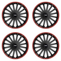 Puklice pre Dacia (nové logo) 15 CRYSTAL RO black