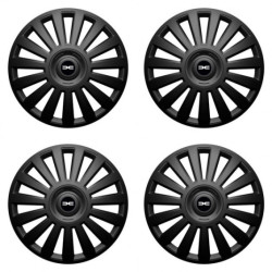 Puklice pre Dacia (nové logo) 16 Luxury black