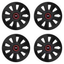 Puklice pre Dacia (nové logo) 17 STRATOS RR black