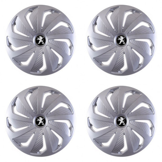 Puklice pre Peugeot (staršie logo) 14 WIND RC SI