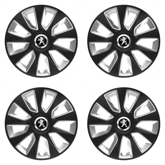 Puklice pre Peugeot (staršie logo) 14 STRATOS BS