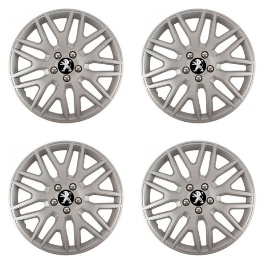 Puklice pre Peugeot (staršie logo) 15 DAKAR