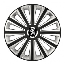 Puklice pre Peugeot (staršie logo) 15 TREND RC double colour