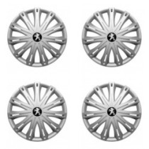 Puklice pre Peugeot (staršie logo) 15 SPARK