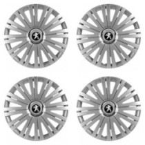 Puklice pre Peugeot (staršie logo) 15 ACTIVE RC