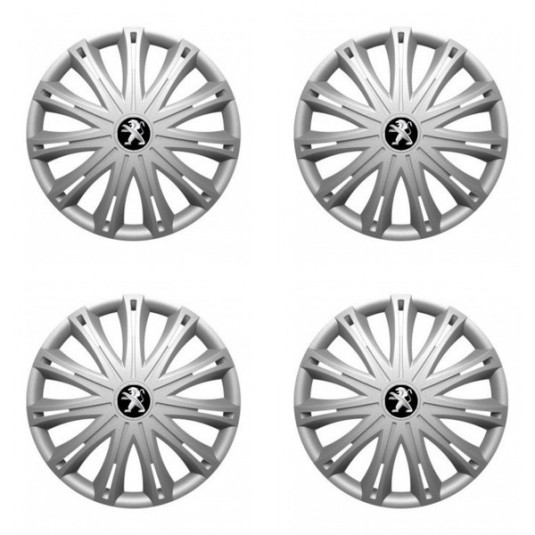 Puklice pre Peugeot (staršie logo) 16 SPARK