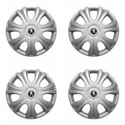 Puklice pre Peugeot (staršie logo) 16 IMPULSE 16-VERSACO