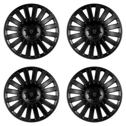 Puklice pre Peugeot (nové logo) 14 Smart black