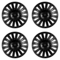 Puklice pre Peugeot (nové logo) 15 Smart black