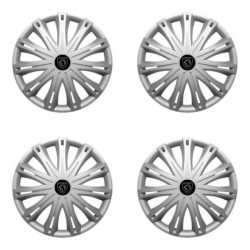 Puklice pre Peugeot (nové logo) 15 SPARK