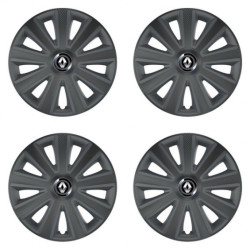 Puklice pre Renault (staršie logo) 14 Aviator carbon RC grafite