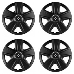 Puklice pre Renault (staršie logo) 16 ESPRIT RC BLACK