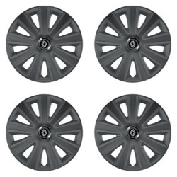 Puklice pre Renault (nové logo) 14 Aviator carbon RC grafite