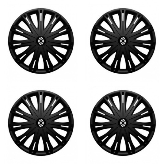 Puklice pre Renault (nové logo) 14 SPARK BLACK1