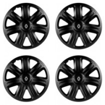 Puklice pre Renault (nové logo) 14 COMFORT BLACK