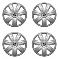 Puklice pre Renault (nové logo) 15 COMFORT