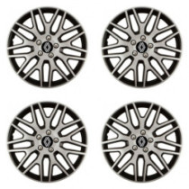 Puklice pre Renault (nové logo) 16 Dakar NC silver and black