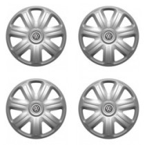 Puklice pre VW (čierne) 14 COMFORT