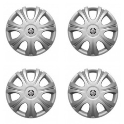 Puklice pre VW (čierne) 15 IMPULSE