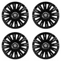 Puklice pre VW (čierne) 15 ACTIVE RC BLACK