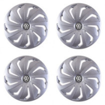 Puklice pre VW (čierne) 16 WIND RC SI