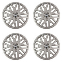 Puklice pre VW (čierne) 16 DAKAR