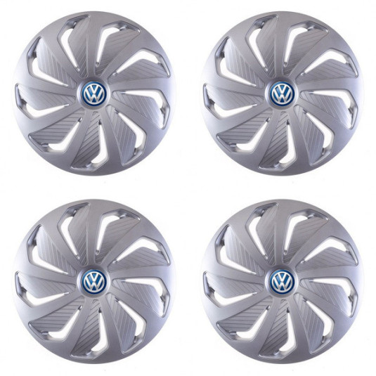 Puklice pre VW (modré) 14 WIND RC SI