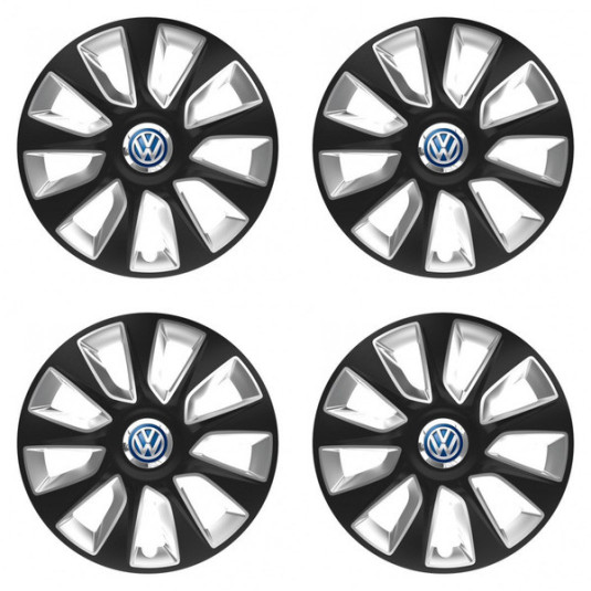 Puklice pre VW (modré) 14 STRATOS BS