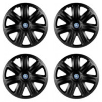 Puklice pre VW (modré) 14 COMFORT BLACK