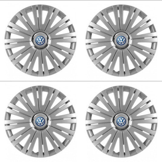 Puklice pre VW (modré) 15 ACTIVE RC