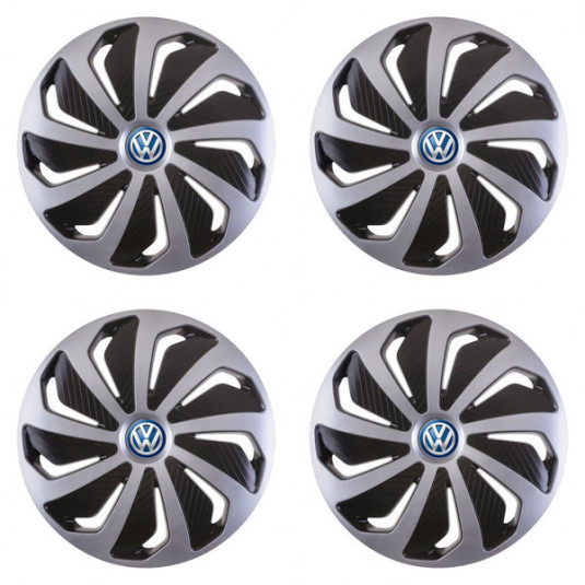 Puklice pre VW (modré) 16 WIND SB