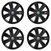 Puklice pre VW (modré) 16 GTX CARBON black