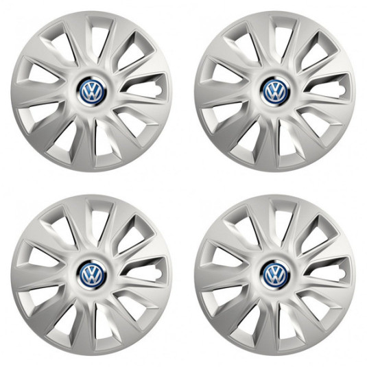 Puklice pre VW (modré) 16 STRATOS RC